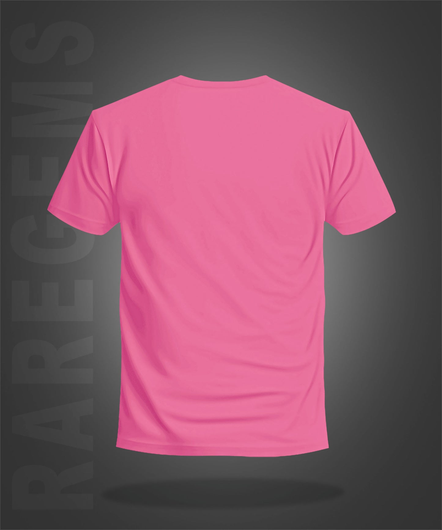 Pink Round Neck Half Sleeve Science Equipment Printed Regular T-Shirt