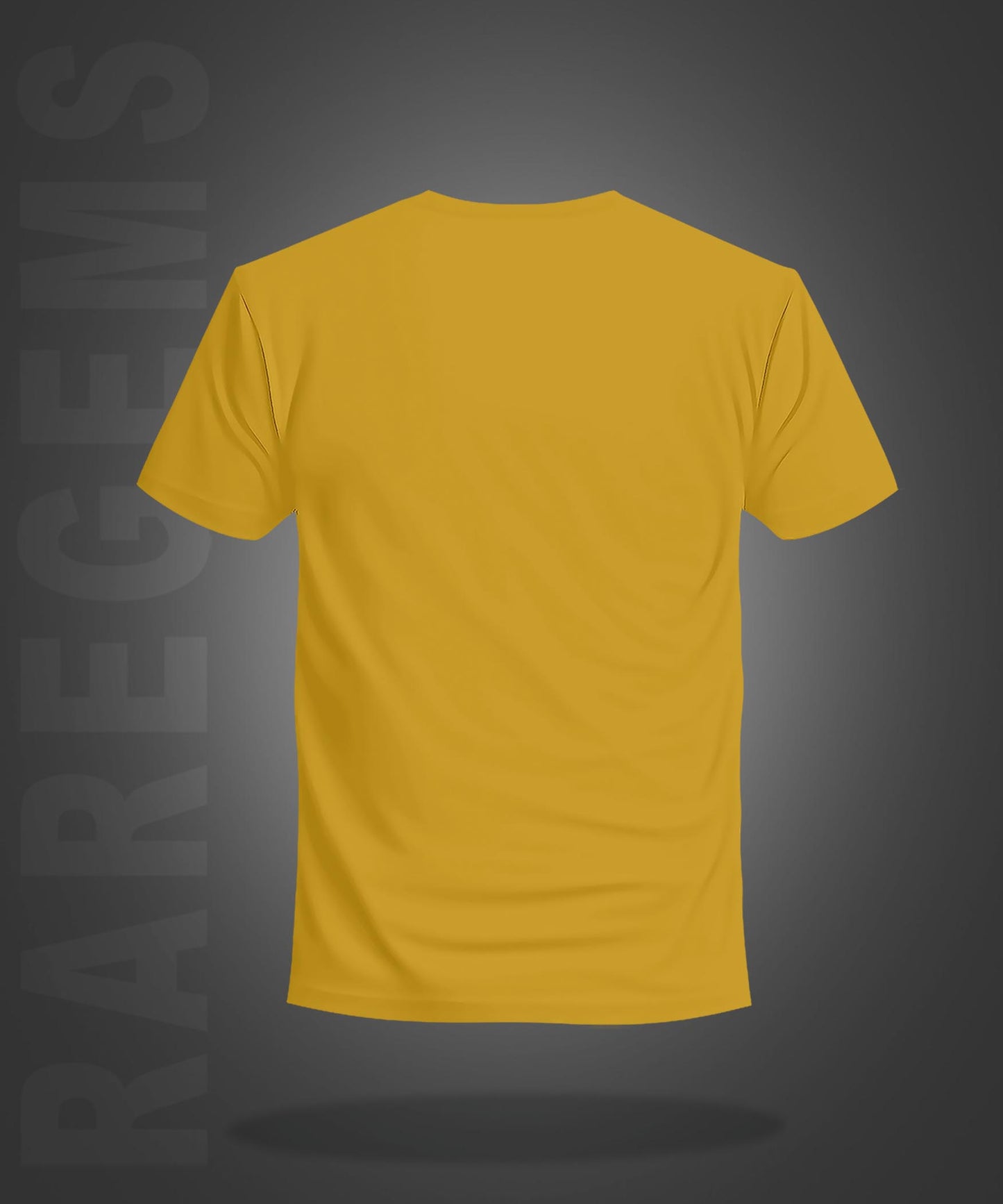 Yellow Half Sleeves Round Neck Chemical Flask Printed Regular T-Shirt