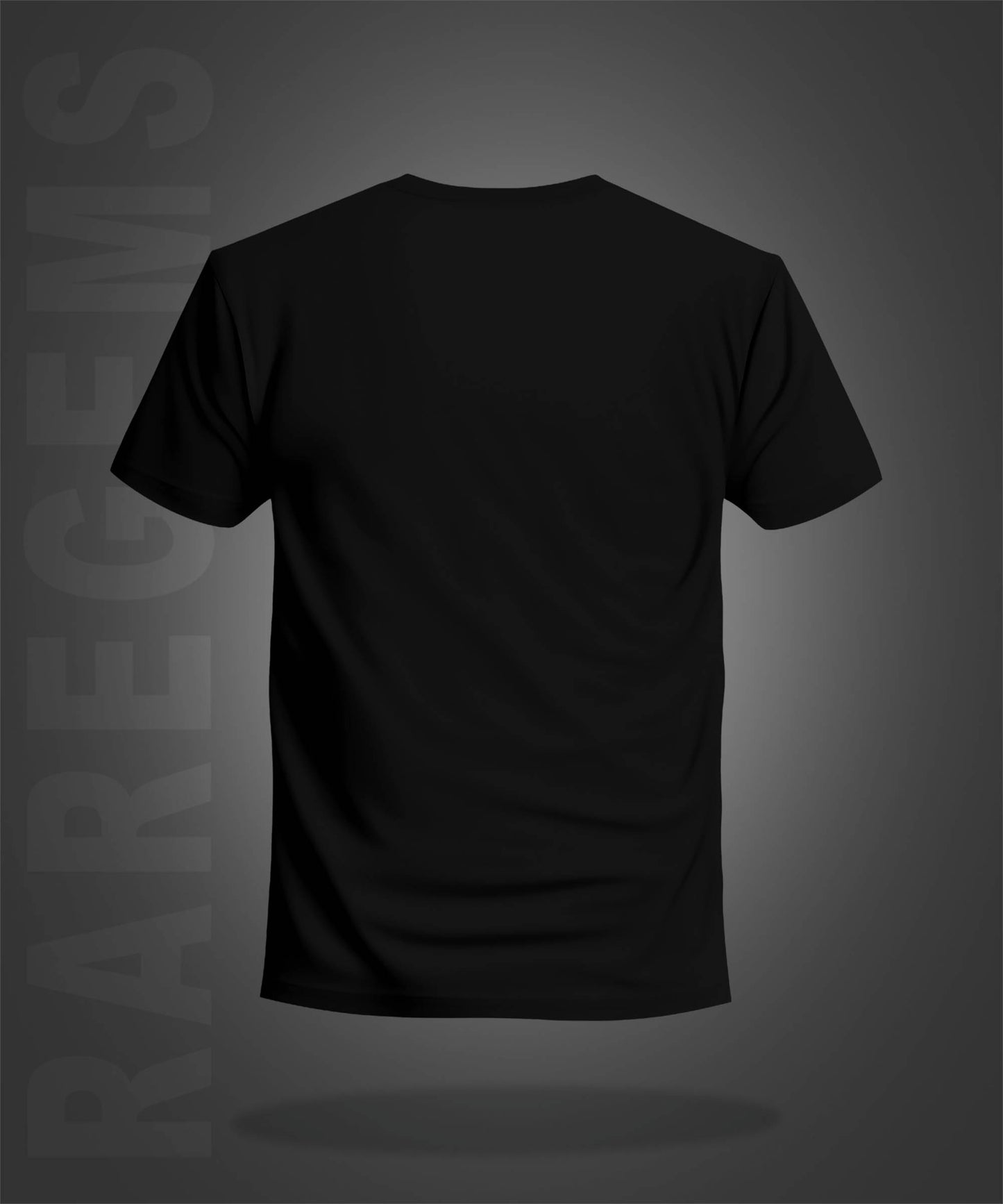 Black Round Neck Half Sleeve Value Of Pi Printed Regular T-Shirt